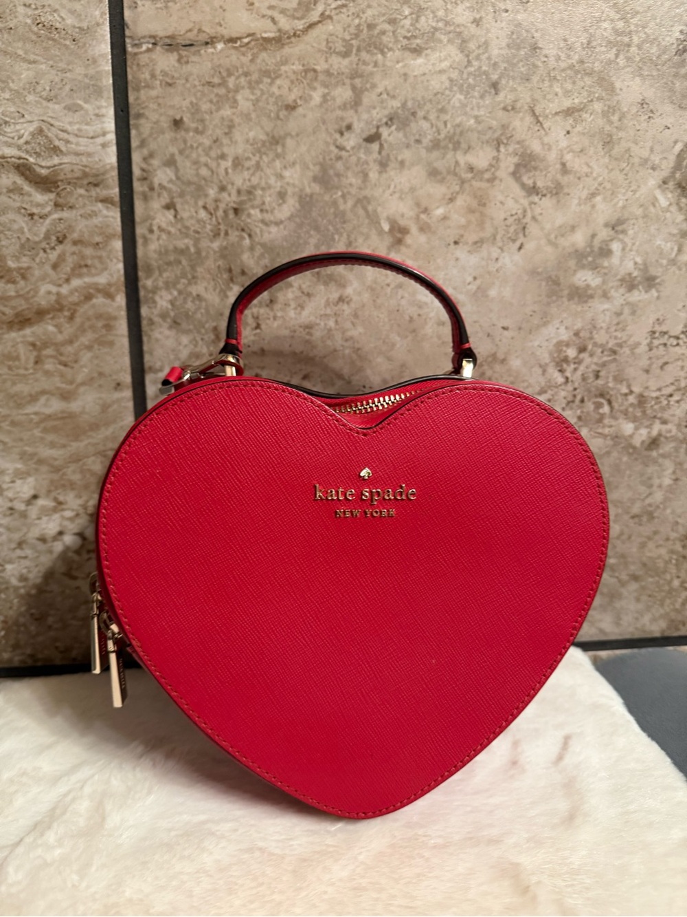 kate spade Red love shack Heart Crossbody Bag